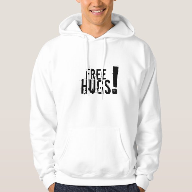 Veste À Capuche Libérez les étreintes (Devant)