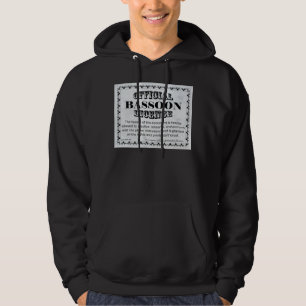 Veste À Capuche Licence Bassoon