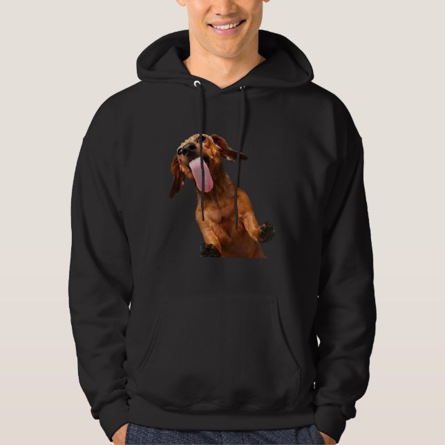 Veste À Capuche Licky Dachshund (Devant)