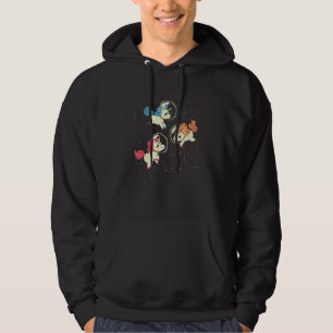 Veste À Capuche Licornes Astronaute Espace Extérieur Animal Magiqu