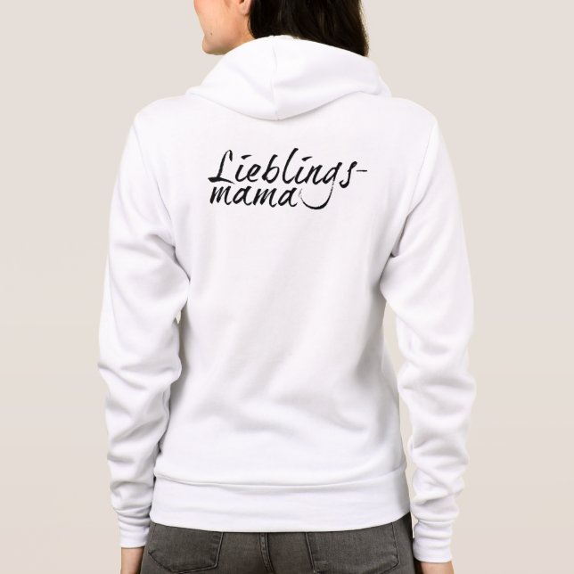 Veste À Capuche Lieblingsmama (Dos)