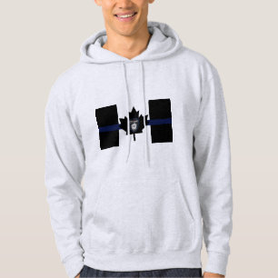 Veste À Capuche Ligne bleue mince