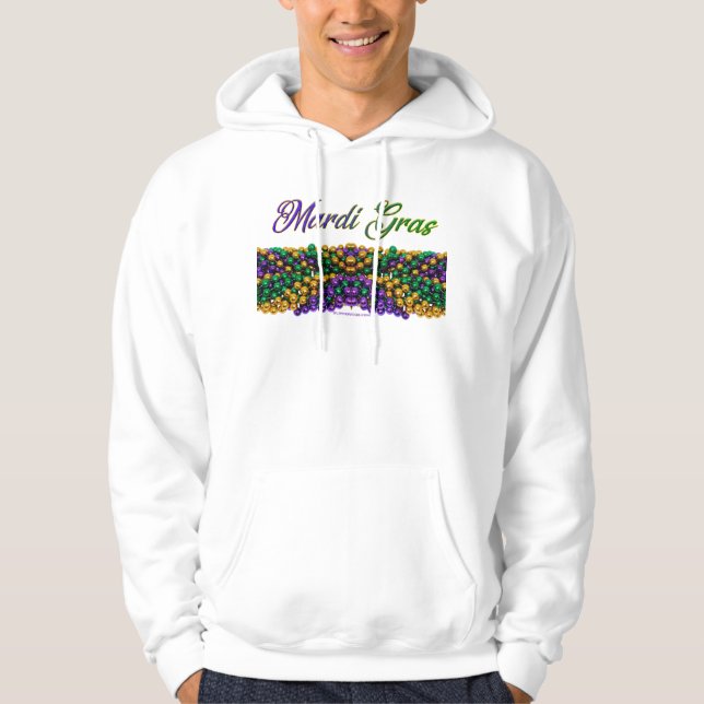 Veste À Capuche L'image emblématique sur le thème de Mardi Gras de (Devant)