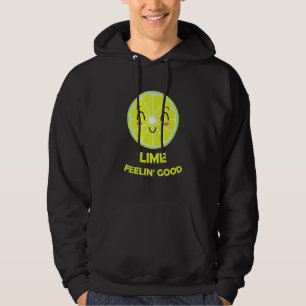 Veste À Capuche Lime Feelin' Good Lime Lemon Word Game Lauder
