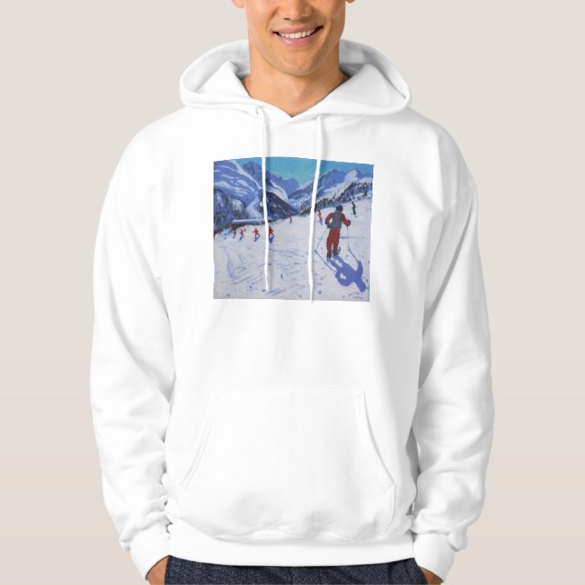 Veste À Capuche L'instructeur Mottaret de ski (Devant)