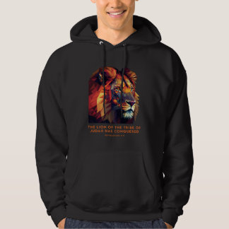Veste À Capuche Lion de Juda Jésus Apocalypse Verset biblique Chri