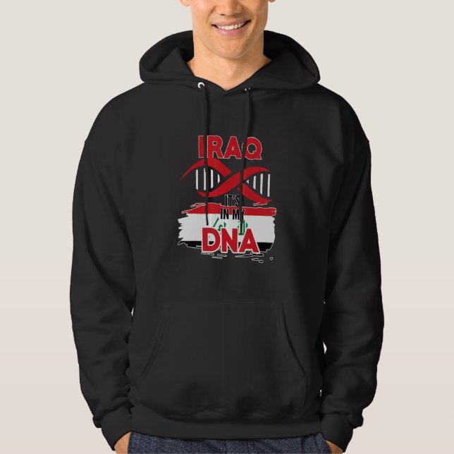 Veste À Capuche L'Irak dans mon sang (Devant)