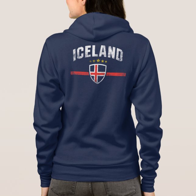 Veste À Capuche L'Islande (Dos)