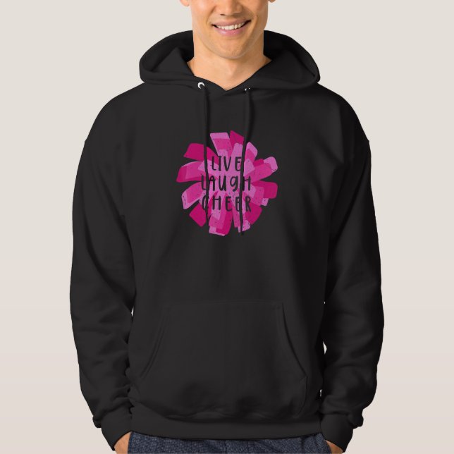 Veste À Capuche Live Lauer Cheer Pom Pom Bow Cheerled Coach (Devant)