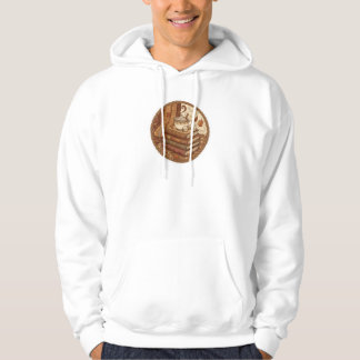 Veste À Capuche Livres et café d'automne cosy Illustration