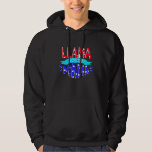 Veste À Capuche Llama Lovin Mama 4 juillet Citation mignonne