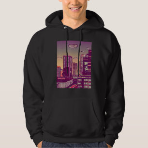 Veste À Capuche Lo fi hip hop chillhop chill chill bat design