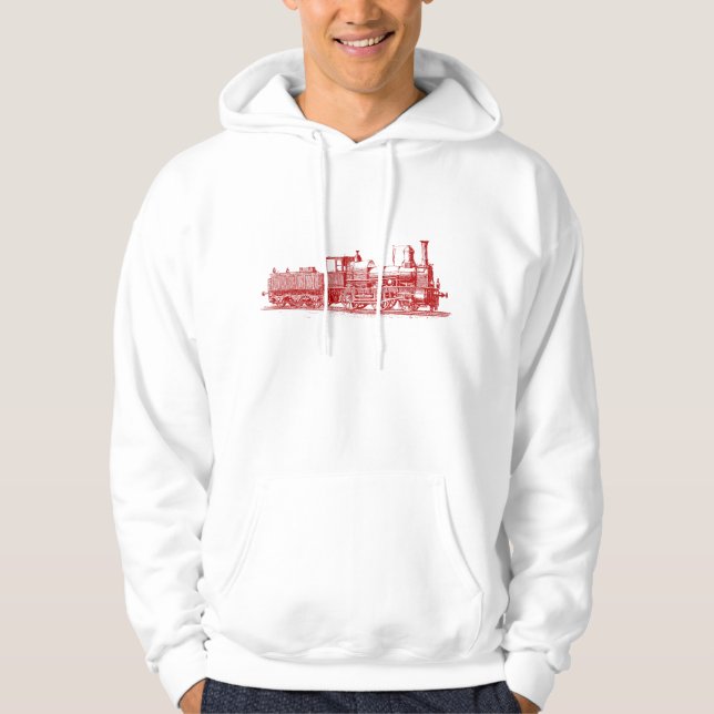 Veste À Capuche Locomotive - Ruby Red (Devant)