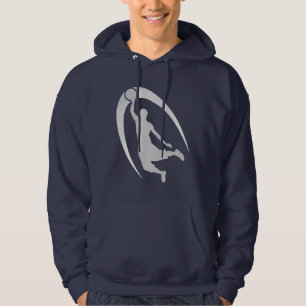 Veste À Capuche Logo de basket-ball Silver Dunk