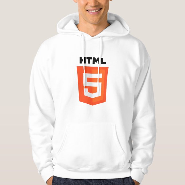 Veste À Capuche Logo de HTML5 CSS3 hoody (Devant)