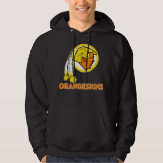 Veste À Capuche Logo de l'équipe de Washington DC Orangeskins v1 C
