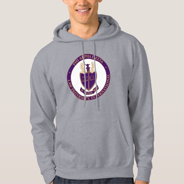 Veste À Capuche Logo de Phi Alpha Delta (Devant)