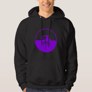 Veste À Capuche logo de soute (pourpre)