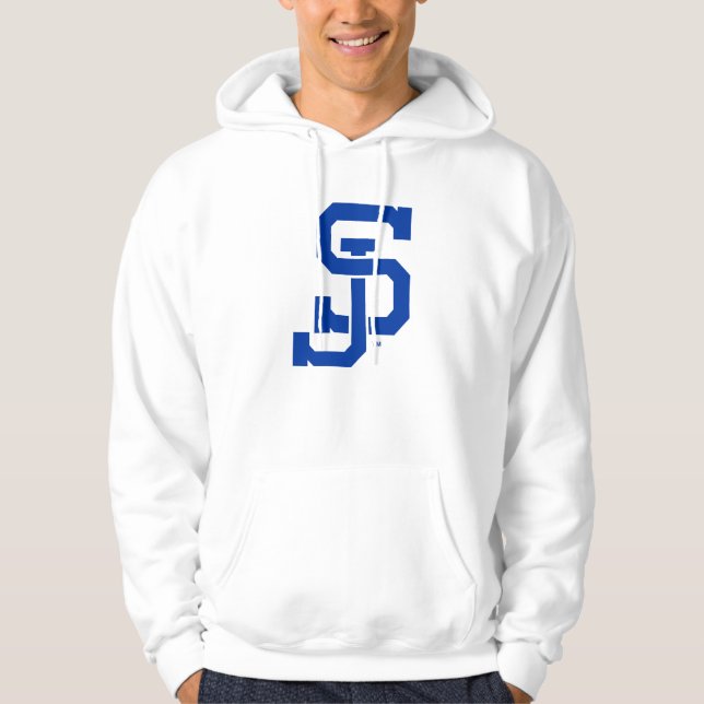 Veste À Capuche Logo de Spartans de SJ (Devant)