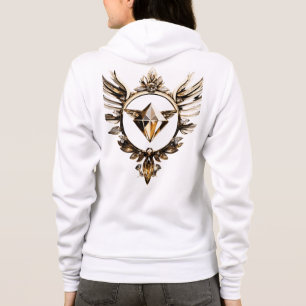 Veste À Capuche Logo de style monogramme avec les initiales de A