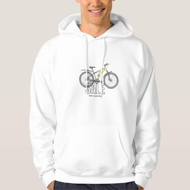 Veste À Capuche Logo de vélo sur t-shirt (Devant)
