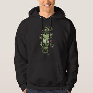 Veste À Capuche Logo de Wonder Woman Green Swirls