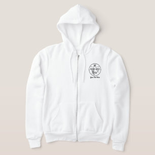 Veste À Capuche Logo Design Personnalisé Marque Personnalisée Mode