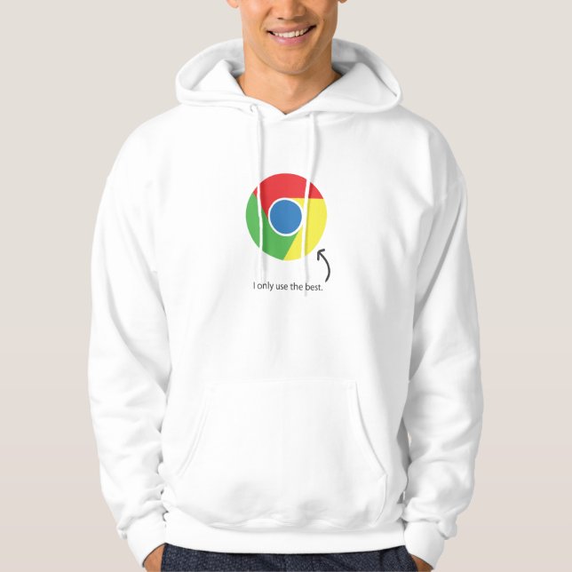 Veste À Capuche Logo Hoody de chrome (Devant)