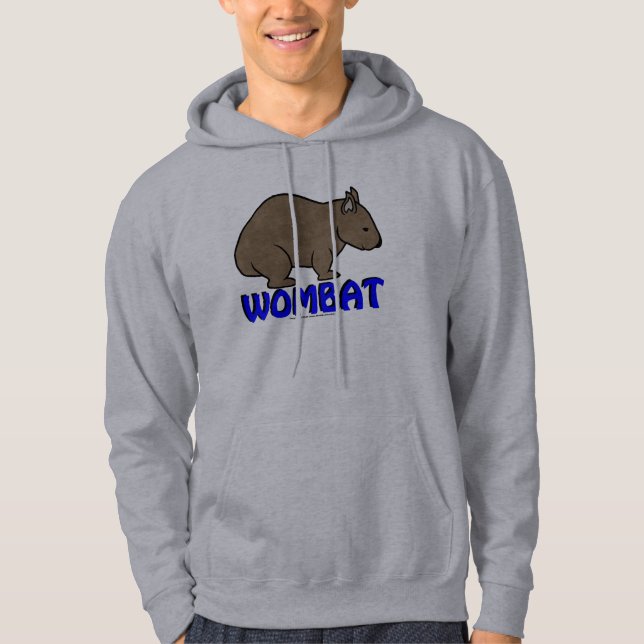 Veste À Capuche Logo III de wombat (Devant)