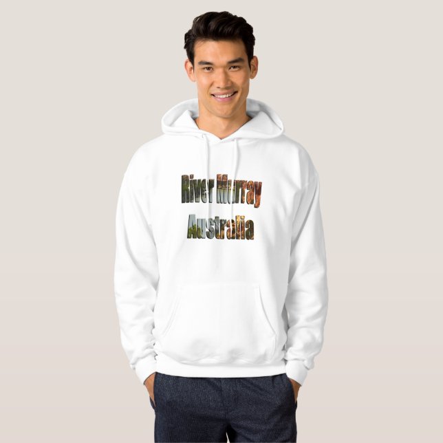 Veste À Capuche Logo photo de River Murray Australia, (Devant entier)