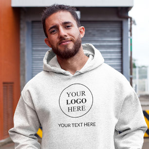 Veste À Capuche Logo promotionnel personnalisé - Pas de commande m