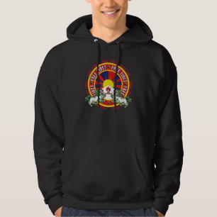 Veste À Capuche Logo rond libre du Thibet