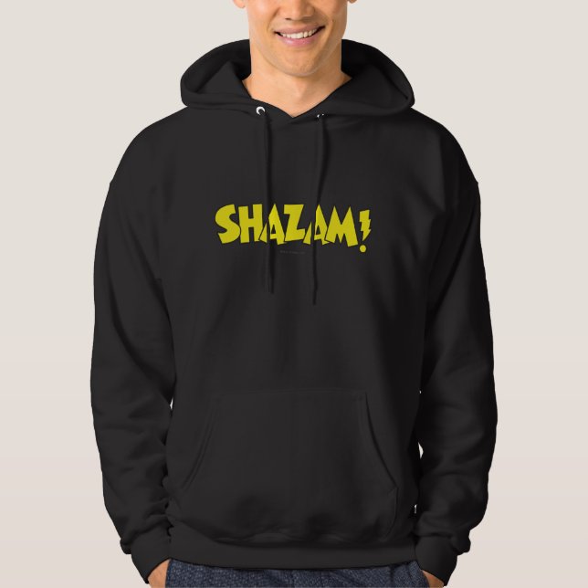 Veste À Capuche Logo Shazam Jaune (Devant)