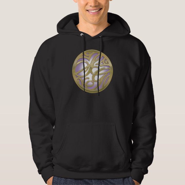 Veste À Capuche Logo Supergirl Gold & Purple Circle (Devant)