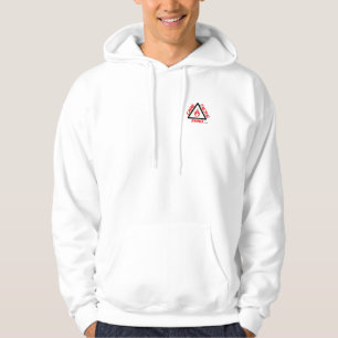Veste À Capuche Logo "sur feu" de CFZ au-dessus de sein