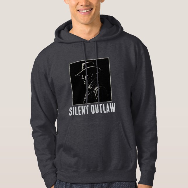 Veste À Capuche Loi silencieuse (Devant)