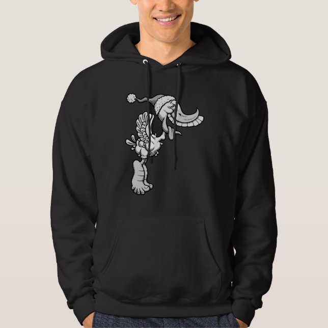 Veste À Capuche L'Oie de Noël (Devant)