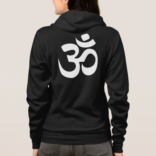 VESTE À CAPUCHE L'OM (Dos)