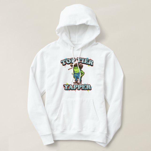 Veste À Capuche L'Original 'Cowboy Frog' Impression de Graffiti 3D (Design devant)