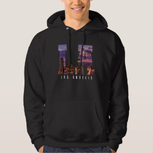 Veste À Capuche Los Angeles La California Retro Vintage Los Angele