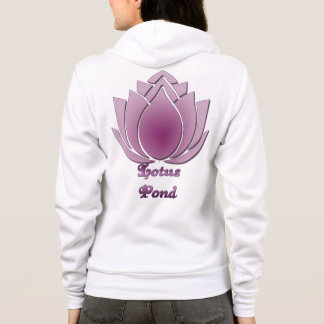 Veste À Capuche Lotus violet rouge