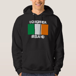 Veste À Capuche Loughrea, Irlande avec drapeau irlandais