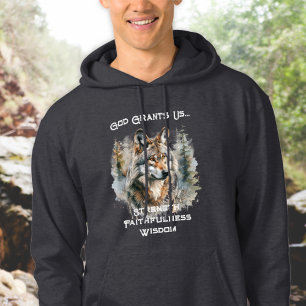 Veste À Capuche Loup de la force chrétienne