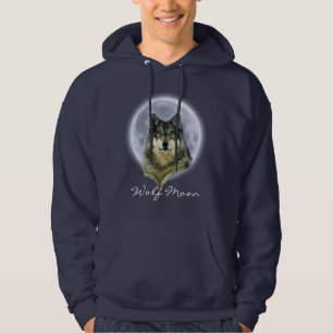 VESTE À CAPUCHE LOUP ET LUNE