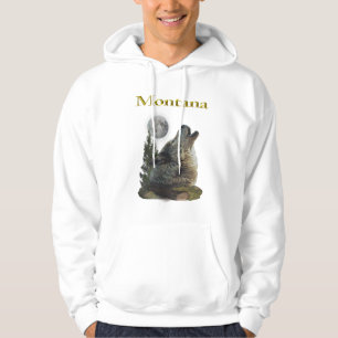 Veste À Capuche loup et lune