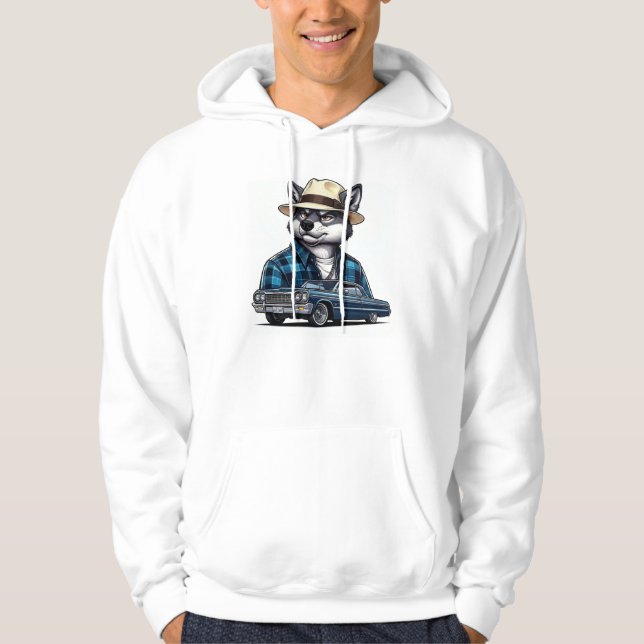 Veste À Capuche Loup Lowrider (Devant)