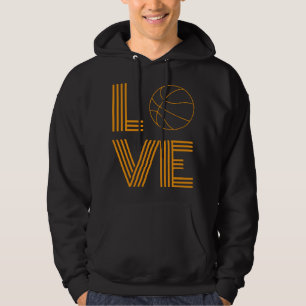 Veste À Capuche Love Basketball cadeau