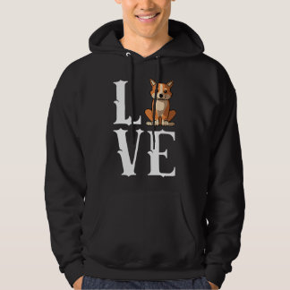 Veste À Capuche Love Dogs Cardigan Welsh Corgi Dog Mom Owner