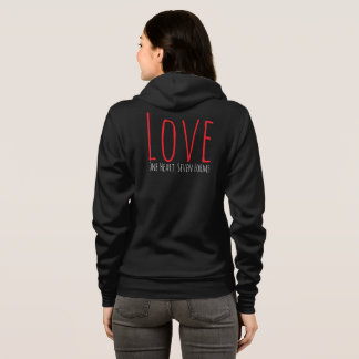 Veste À Capuche Love - One Heart. Seven Forms T-Shirt