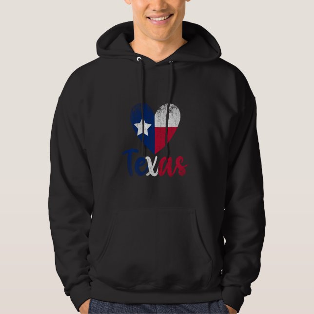 Veste À Capuche Love Texas (Devant)